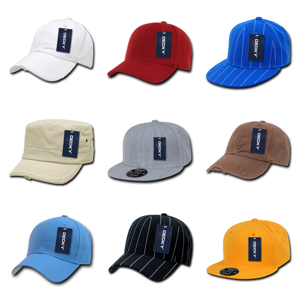 Plain Hats For Sale In Bulk - Black Fitted Hats - Custom Lids –