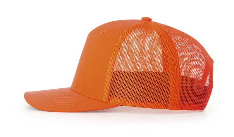 Richardson 882FP Blaze Orange Five Panel Trucker Hat – The Park
