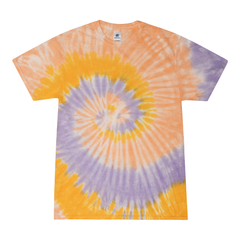 Colortone 1000 Multi-Color Tie-Dyed T-Shirt - Sunflower -