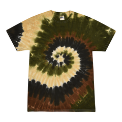Colortone 1000 Multi-Color Tie-Dyed T-Shirt - Camo Swirl -