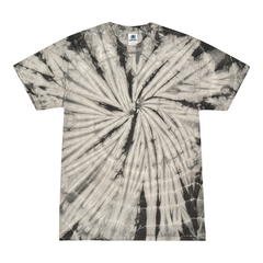 Colortone 1000 Multi-Color Tie-Dyed T-Shirt - Spider Gray -