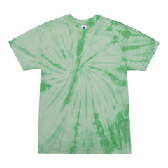 Colortone 1000 Multi-Color Tie-Dyed T-Shirt - Spider Mint -