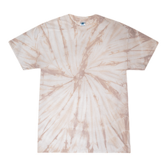 Colortone 1000 Multi-Color Tie-Dyed T-Shirt - Spider Taupe -