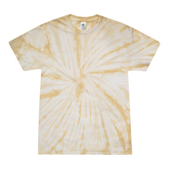 Colortone 1000 Multi-Color Tie-Dyed T-Shirt - Spider Mustard -