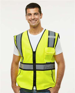 Kishigo 1595-1598 Unisex Standard Contrast Vest -