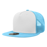 Decky 1040 Blank 5 Panel Trucker Snapback Hat - PALLET Pricing