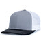 Custom Embroidered Pacific Headwear 104S Contrast Stitch Trucker Snapback Hat - Flat Embroidery
