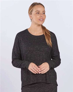 Boxercraft L06 Women's Cuddle Fleece Boxy Crewneck Pullover -