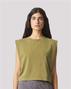 American Apparel 307GD Women's Garment-Dyed Heavyweight Muscle Tee -