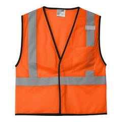 CornerStone ANSI 107 Class 2 Economy Mesh One-Pocket Vest CSV100 -