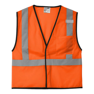 CornerStone ANSI 107 Class 2 Economy Mesh One-Pocket Vest CSV100 -