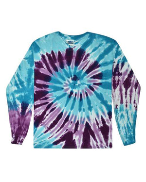 Colortone 2000Y Youth Tie-Dyed Long Sleeve T-Shirt -