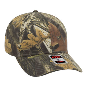 OTTO 78-835 OTTO CAP® Camouflage 6 Panel Low Profile Baseball Cap -