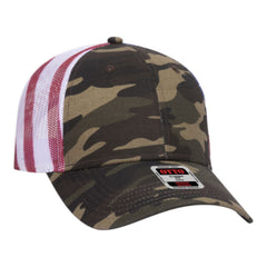 OTTO 88-1280 OTTO CAP 6 Panel Low Profile Mesh Back Trucker Hat -