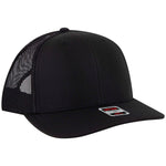 OTTO Cap 112-3 6 Panel Mid Profile Mesh Back Trucker Hat