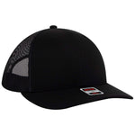 OTTO Cap 112-3 6 Panel Mid Profile Mesh Back Trucker Hat