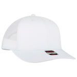 OTTO Cap 112-3 6 Panel Mid Profile Mesh Back Trucker Hat