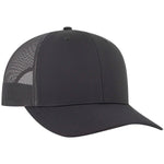 OTTO Cap 112-3 6 Panel Mid Profile Mesh Back Trucker Hat
