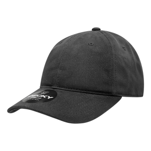 Decky 112 6 Panel Low Profile Relaxed Brushed Cotton Dad Hat -