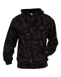 Badger 1275 Unisex Tie-Dyed Triblend Hooded Sweatshirt -