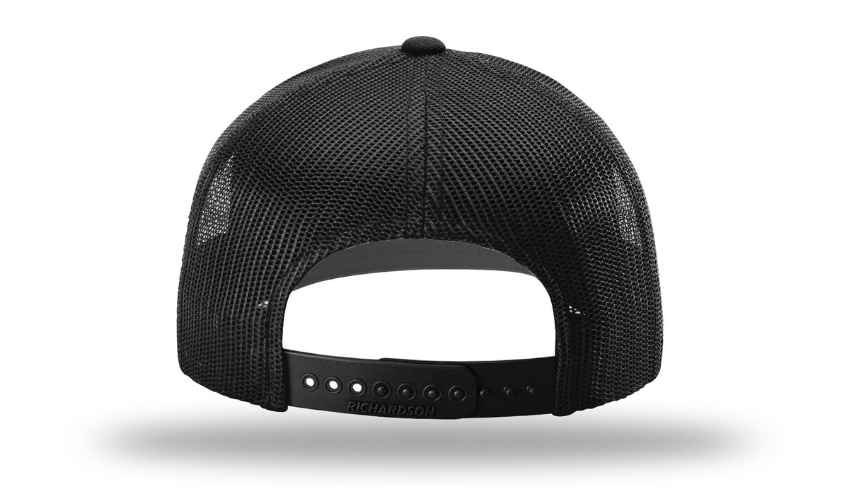 Richardson 112 Trucker Cap - Black Color – The Park Wholesale