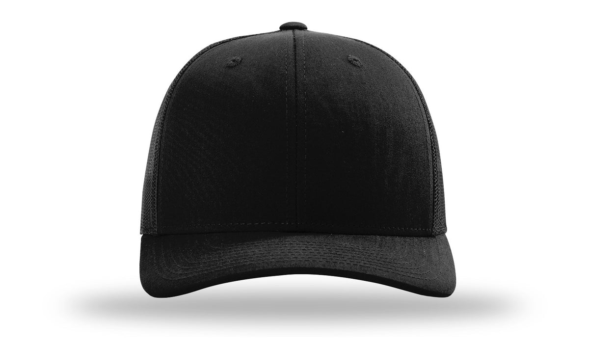 Richardson 112 Trucker Cap Black Color – The Park Wholesale