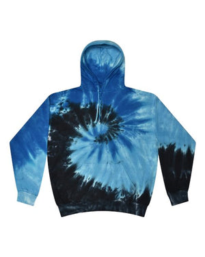 Colortone 8777Y Youth Tie-Dyed Hooded Sweatshirt -