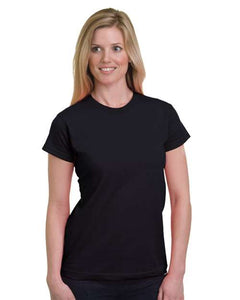 Bayside 5850 Women's USA-Made Fine Jersey T-Shirt -