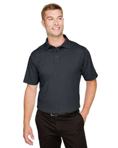 Devon & Jones DG22 Men's CrownLux Performance® Address Mélange Polo -