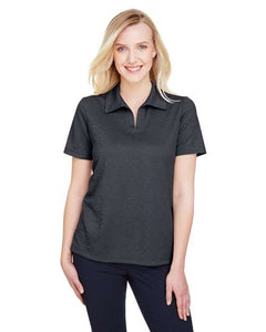 Devon & Jones DG22W Women's CrownLux Performance® Address Melange Polo -