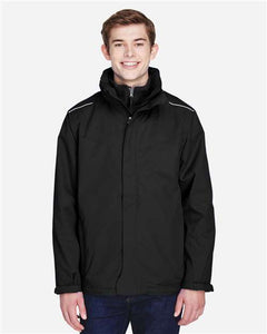 CORE365 88205 Men's Region 3-in-1 Jacket with Fleece Liner -