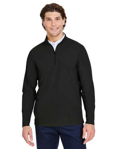 Devon & Jones DG410 Men's CrownLux Performance® Windsor Welded Quarter-Zip Pullover -