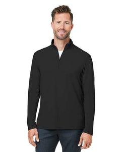 Devon & Jones DG425 Men's Raleigh Stretch Quarter-Zip Pullover -
