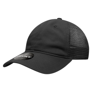 Decky 120 - 6-Panel Low Profile, Relaxed Cotton Trucker Cap -