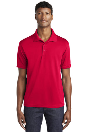 Sport-Tek ST640 PosiCharge RacerMesh Polo - Deep Red -