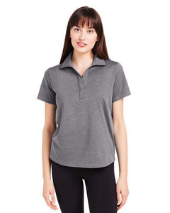 Glyder PDP7058 Women's Fairway Marbled Jersey Polo -