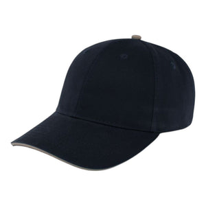 Pacific Headwear 121C Brushed Twill Cap With Sandwich Bill -