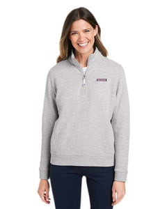 vineyard vines K002795 Women’s Collegiate Shep Quarter-Zip Sweatshirt -