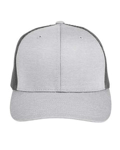Team 365 TT802Y Youth Zone Sonic Heather Trucker Cap -