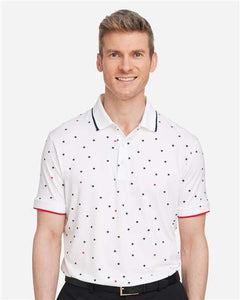 Puma Golf 537477 Men's Volition Skylight Patriotic Polo -