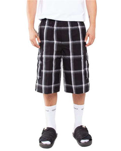 Shaka Wear SHSP Unisex Plaid Shorts -