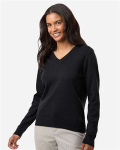 Devon & Jones DG445W Women's New Classics V-Neck Sweater -