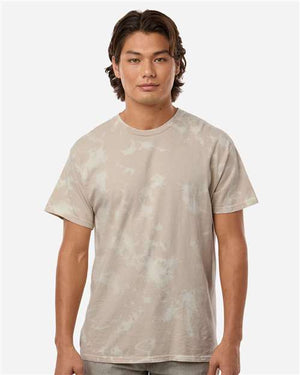 Colortone 1385 Unisex Bleach Out Dyed T-Shirt -