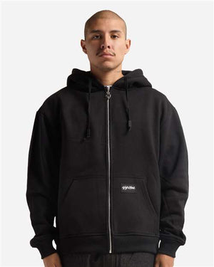 Shaka Wear SHEHZ Unisex Essential Super Heavyweight Full-Zip Hooded Sweatshirt -