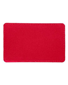 MERET MPF10 Medium Blank Red Patch - Qty 10 -