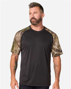 RealTree RT2103 Unisex Realtree® Performance Colorblock T-Shirt -