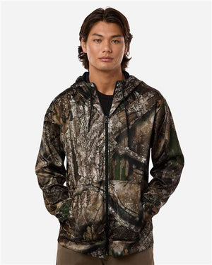 RealTree RT5201 Unisex Realtree® Performance Full-Zip Hooded Sweatshirt -