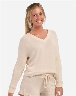 Boxercraft BW1201 Women's Cuddle V-Neck Pullover -
