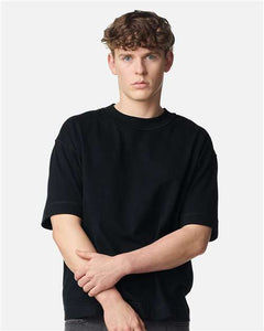 American Apparel 13ML0 Unisex Heavyweight Cotton Mid-Length Tee -