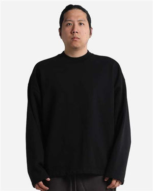 Shaka Wear SHGTL Unisex Garment-Dyed Terry Long Sleeve T-Shirt -